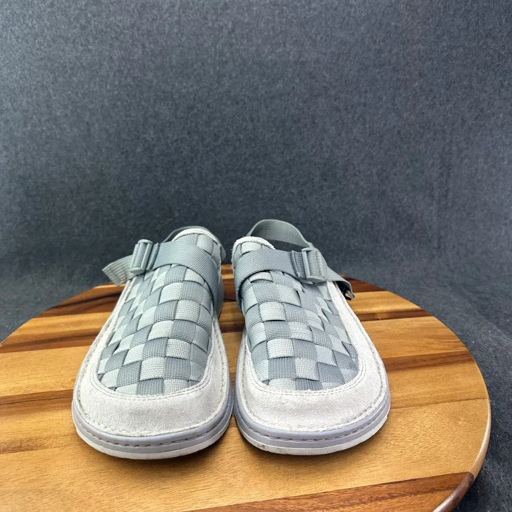 Chaco Mens Canyon Woven Clog Gray Shoes Size 13 JCH103361Z